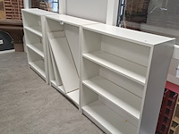 6x (locatie deventer) diverse kast, wit - afbeelding 1 van  6
