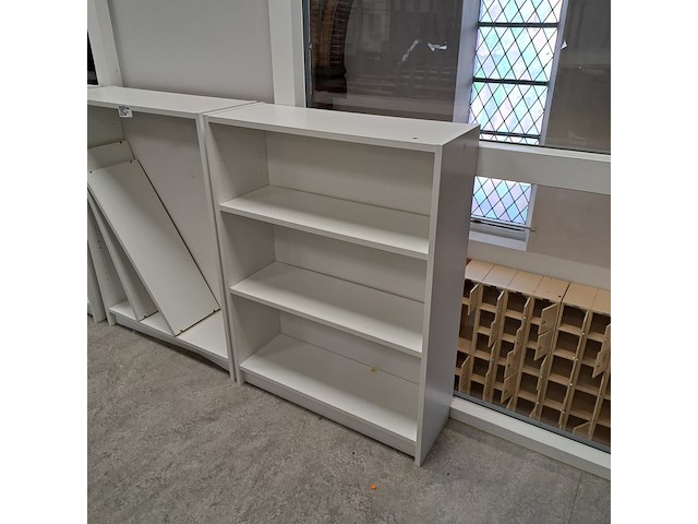6x (locatie deventer) diverse kast, wit - afbeelding 2 van  6