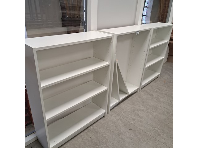 6x (locatie deventer) diverse kast, wit - afbeelding 3 van  6