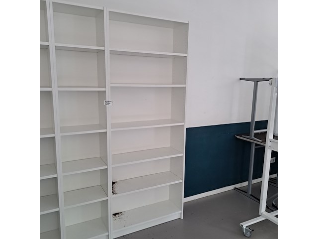 6x (locatie deventer) diverse kast, wit - afbeelding 6 van  6