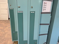 6x locker, lichtblauw