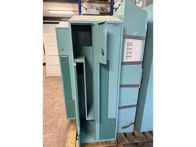 6x locker, lichtblauw - afbeelding 2 van  2