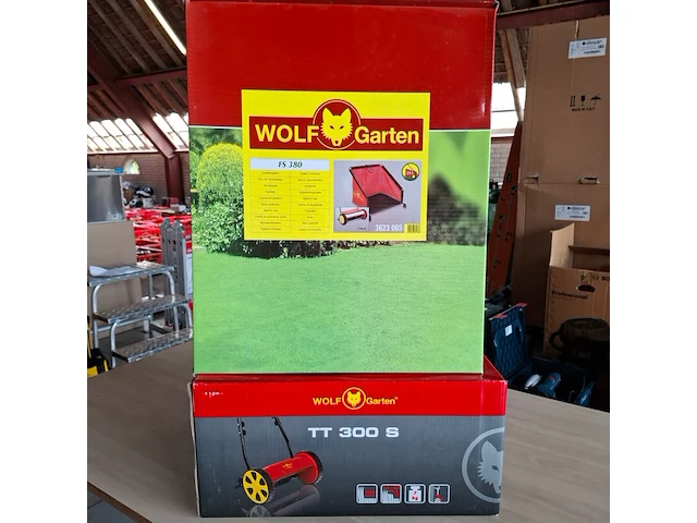 6x loop kooimaaier met 12x opvangzak wolf garten, tt 300s | fs380 - afbeelding 1 van  9