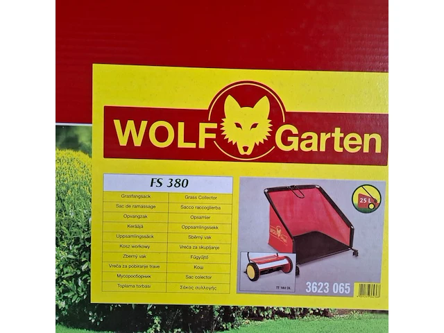 6x loop kooimaaier met 12x opvangzak wolf garten, tt 300s | fs380 - afbeelding 6 van  9