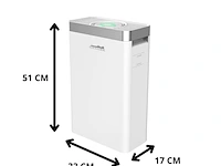 6x luchtreiniger wifi pro, cityline, pro (kj210f-142), wit, 2025 - afbeelding 6 van  11