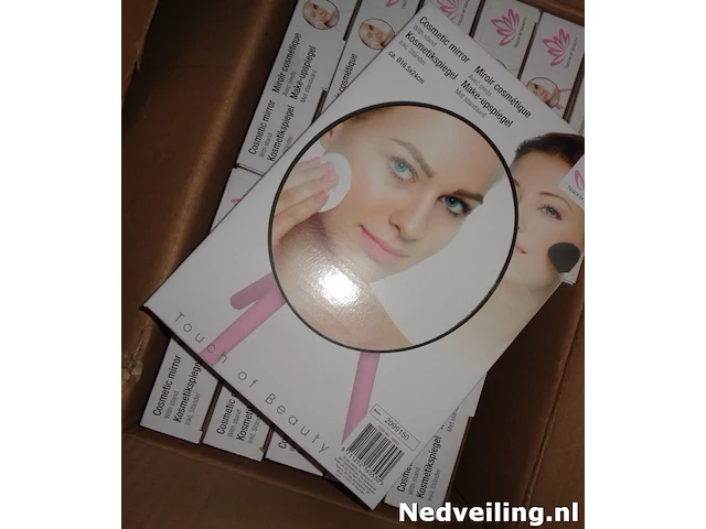6x make-up spiegel met standaard - afbeelding 3 van  3