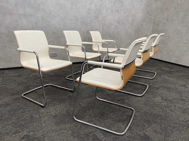 6x martin stoll - design vergaderstoel - afbeelding 3 van  11