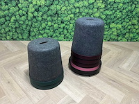 6x materia cap - stapelbare kruk op trolley - afbeelding 3 van  10