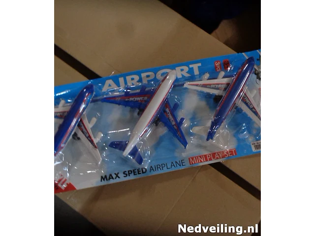 6x max speed airplane playset - afbeelding 1 van  3