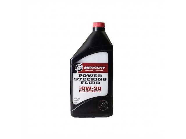 6x mercury power steering fluid ow-30 synthetisch - 858077k01 - afbeelding 1 van  6