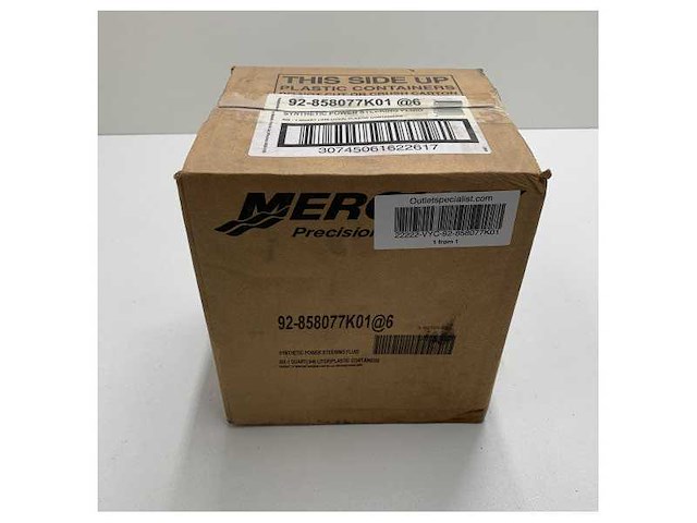 6x mercury power steering fluid ow-30 synthetisch - 858077k01 - afbeelding 4 van  7