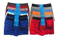 6x microfiber jongensboxer m&b 2064 mix color 14/16 jaar - afbeelding 3 van  3