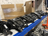 6x mobiele labelprinter, 6x accu, 1x acculader zebra, zq620 plus - afbeelding 1 van  7