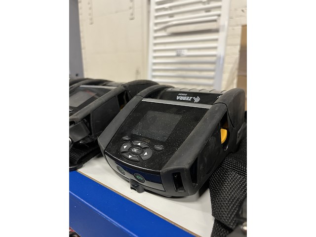 6x mobiele labelprinter, 6x accu, 1x acculader zebra, zq620 plus - afbeelding 5 van  7