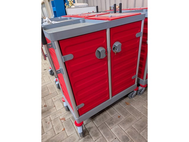 6x modulaire schoonmaakwagen - afbeelding 2 van  8