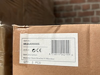 6x monitor arm 4 schermen, sam creative, braaa000006 - afbeelding 3 van  3