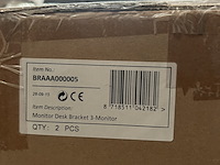 6x monitor bureausteun 3 monitoren 3x scherm 13"-27" sam creative, braaa000005 - afbeelding 2 van  2