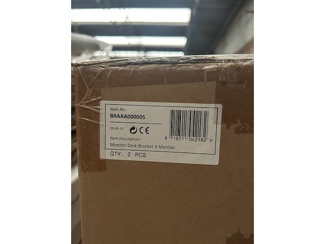 6x monitor bureausteun 3 monitoren 3x scherm 13"-27" sam creative, braaa000005 - afbeelding 3 van  3