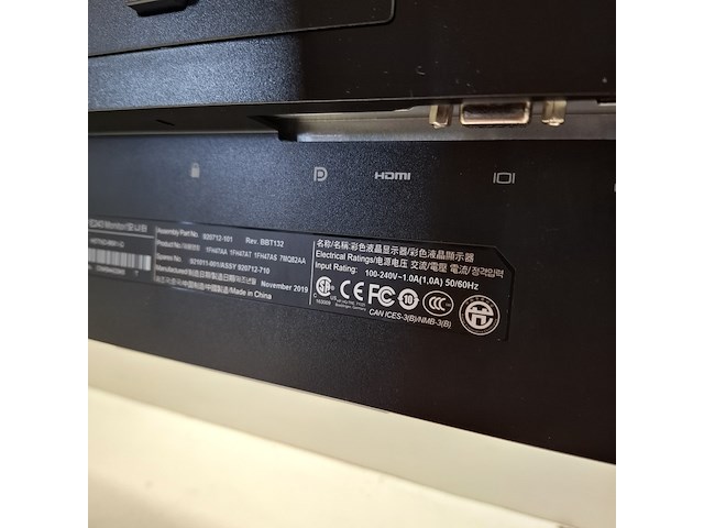 6x monitor hp, e243, 2019 - afbeelding 9 van  26