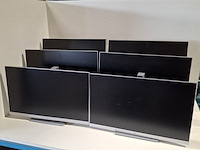 6x monitor hp, e243, 2019
