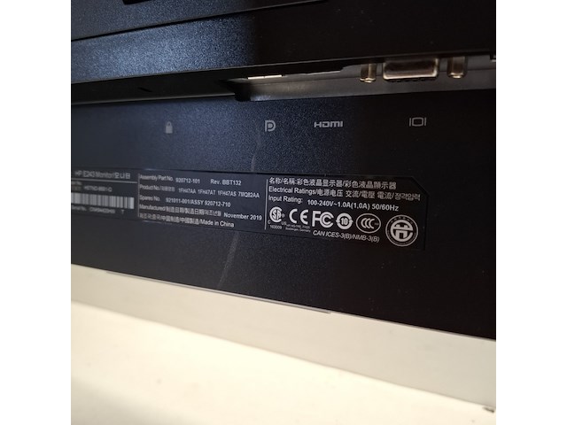 6x monitor hp, e243, 2019 - afbeelding 14 van  26