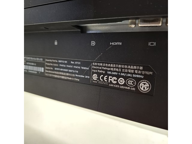 6x monitor hp, e243, 2019 - afbeelding 9 van  25