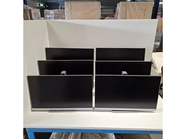 6x monitor hp, e243, 2019 - afbeelding 1 van  25
