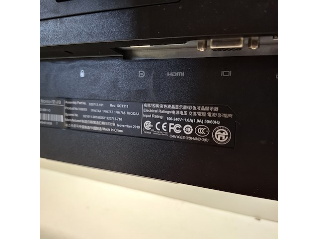 6x monitor hp, e243, 2019 - afbeelding 21 van  25