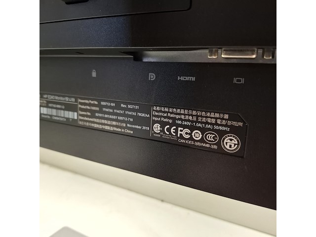 6x monitor hp, e243, 2019 - afbeelding 14 van  26