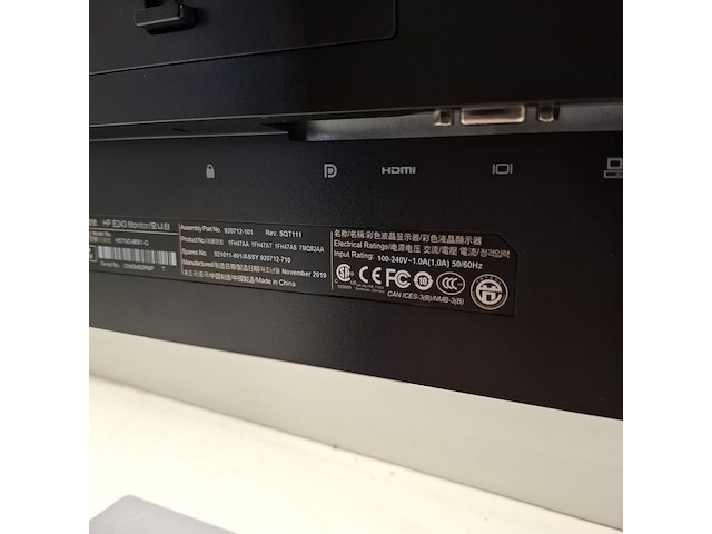 6x monitor hp, e243, 2019 - afbeelding 18 van  26