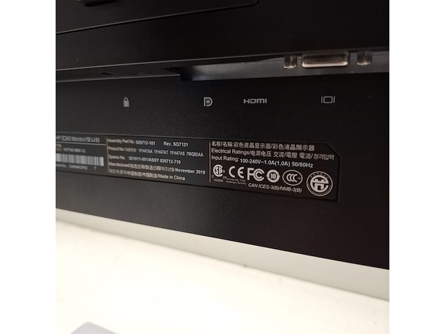 6x monitor hp, e243, 2019 - afbeelding 14 van  26