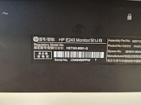 6x monitor hp, e243, 2019 - afbeelding 17 van  26