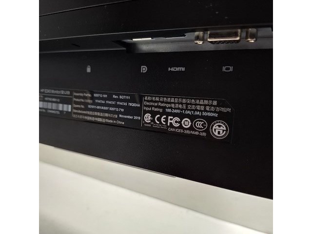 6x monitor hp, e243, 2019 - afbeelding 15 van  26