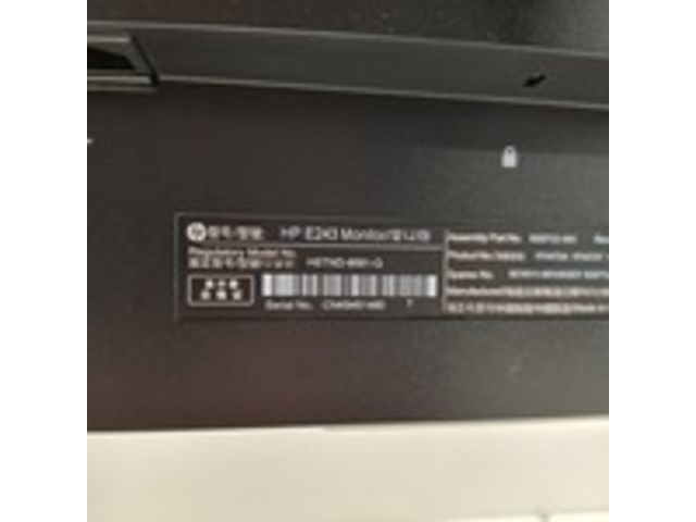 6x monitor, hp, e243, 2019 - afbeelding 4 van  25