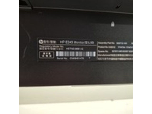 6x monitor, hp, e243, 2019 - afbeelding 13 van  25