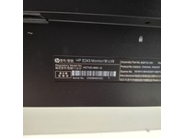 6x monitor, hp, e243, 2019 - afbeelding 17 van  25