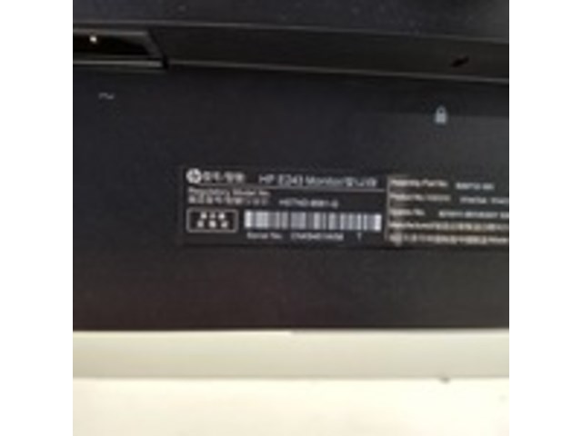 6x monitor, hp, e243, 2019 - afbeelding 20 van  25