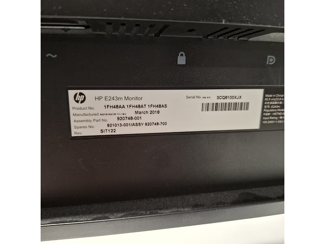 6x monitor hp, samsung en lg - afbeelding 10 van  21