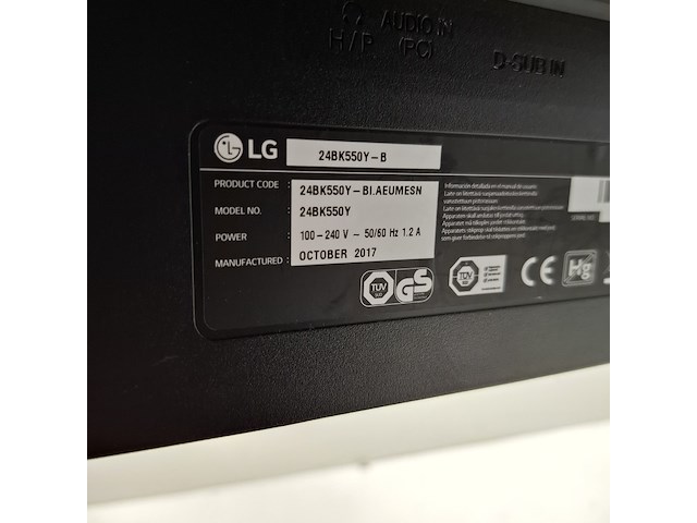 6x monitor hp, samsung en lg - afbeelding 19 van  21