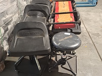 6x monteurskruk en 1x monteursbed, snap on - afbeelding 1 van  10