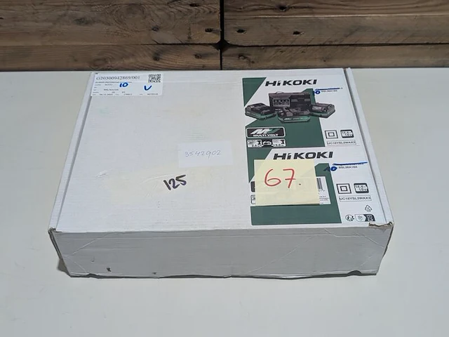 6x multi volt accu, hikoki, bsl 36a18x, en snellader uc18ysl3 - afbeelding 4 van  4