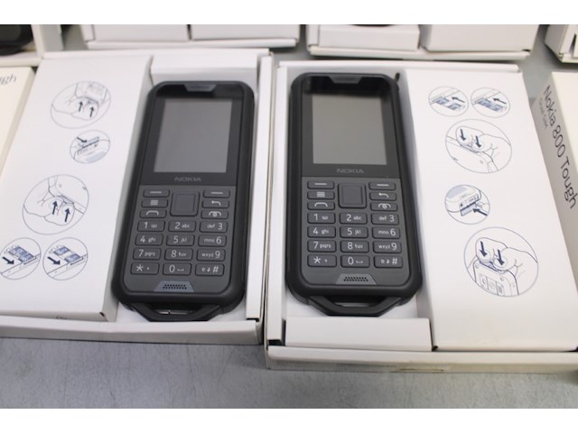 6x nokia 800 touch robuuste bouw gsm - afbeelding 1 van  11