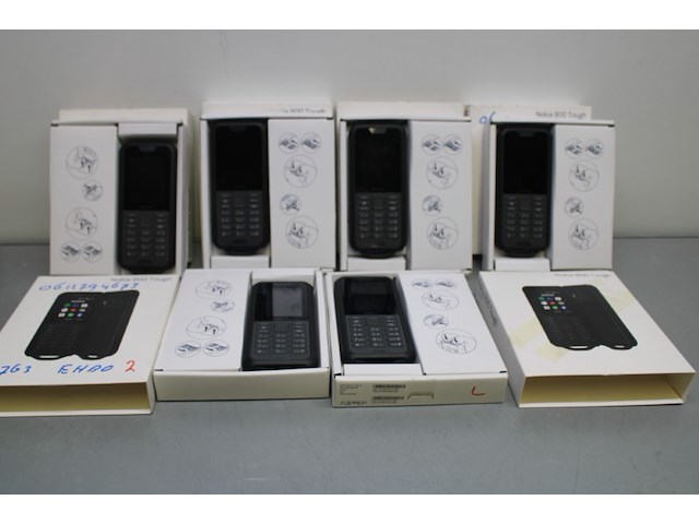 6x nokia 800 touch robuuste bouw gsm - afbeelding 11 van  11