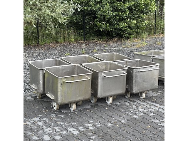 6x normwagen | rvs - afbeelding 1 van  11