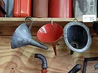 6x nostalgische schenkkan met 7x trechter - afbeelding 9 van  13