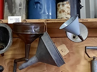 6x nostalgische schenkkan met 7x trechter - afbeelding 10 van  13