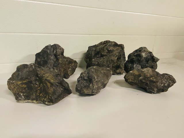 6x nuummiet ruwe brokken - afbeelding 1 van  5