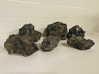 6x nuummiet ruwe brokken - afbeelding 1 van  5