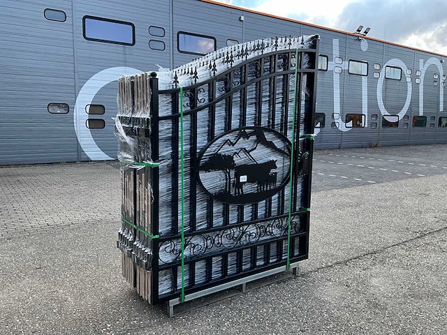 6x ongebruikt dubbele toegangspoort 3670mm model farm - afbeelding 1 van  10