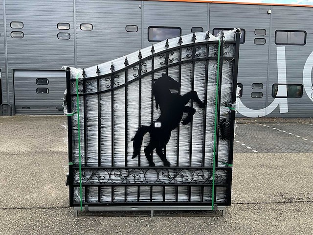 6x ongebruikt dubbele toegangspoort 4350mm model horse - afbeelding 3 van  10